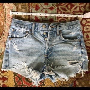 Agolde Parker Vintage Loose Cut Jean Shorts